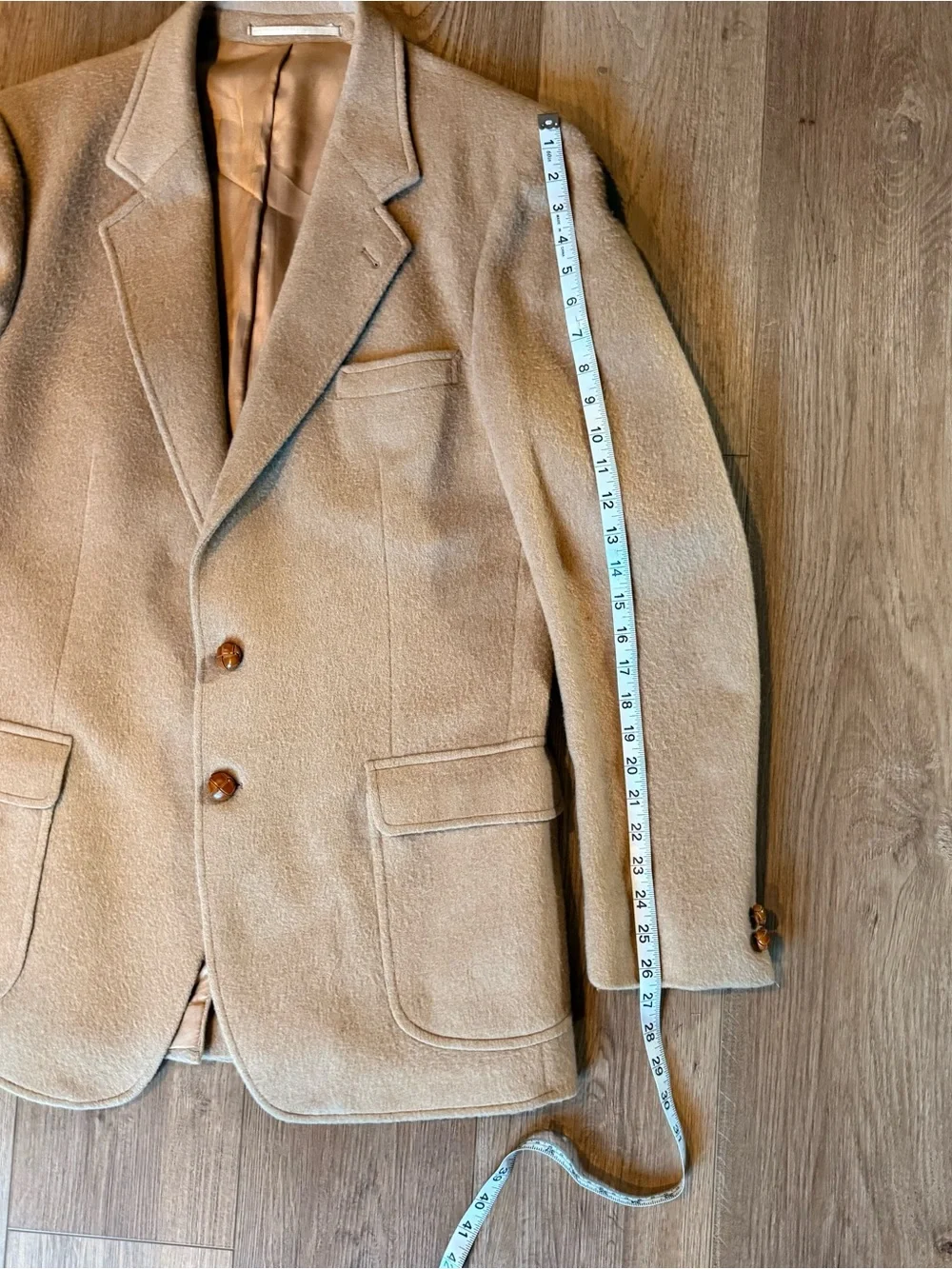 Vintage wool sportcoat by Prince Egon von Fürstenberg made in Yugoslavia 42L